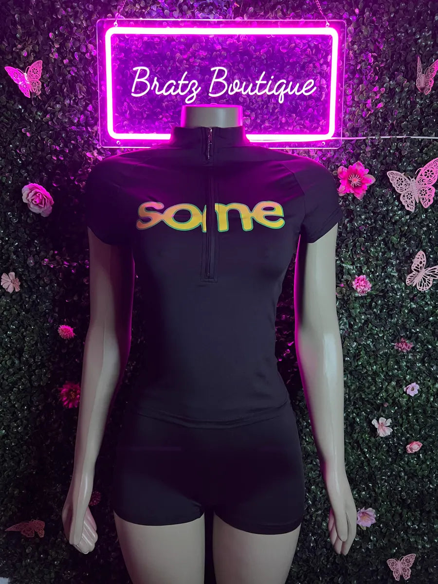 Somebody 2 Piece Shorts Set (S-L)