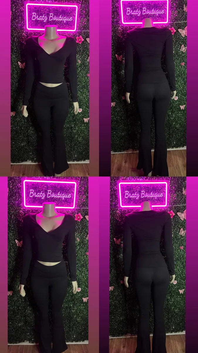 Alice 2 Piece Foldover Leggings Set