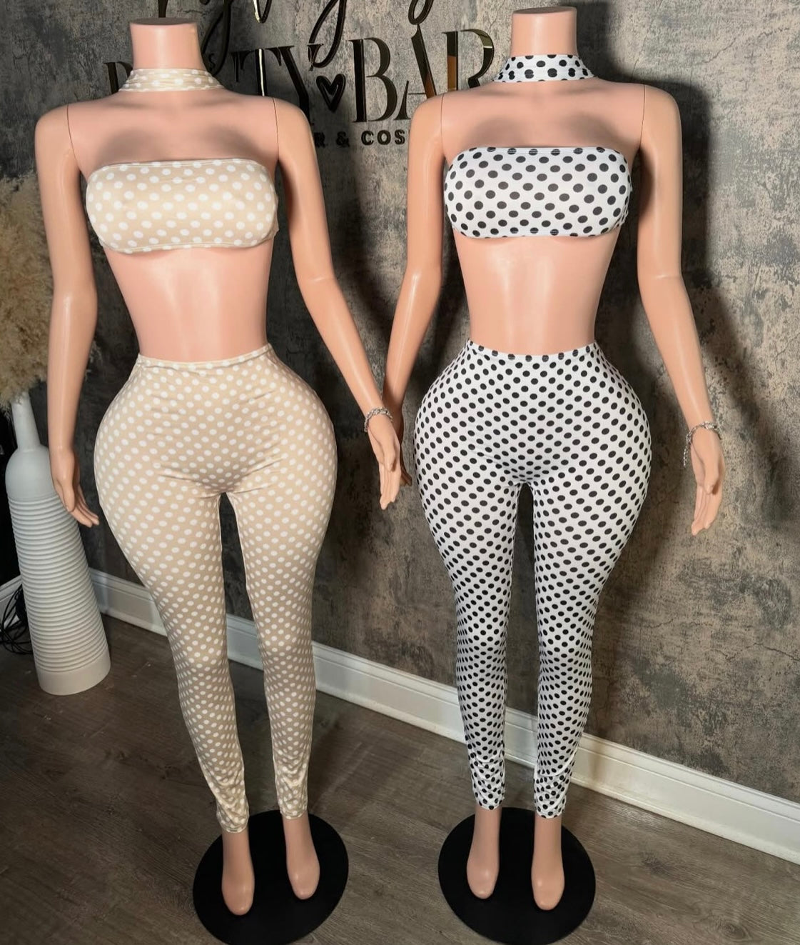 Polka Dot Pants Set (S-L)
