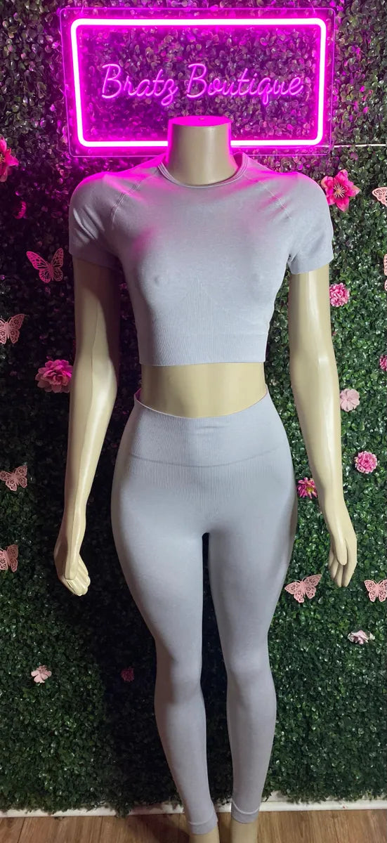 Sporty Babe 2 Piece Leggings Set (S-XL)