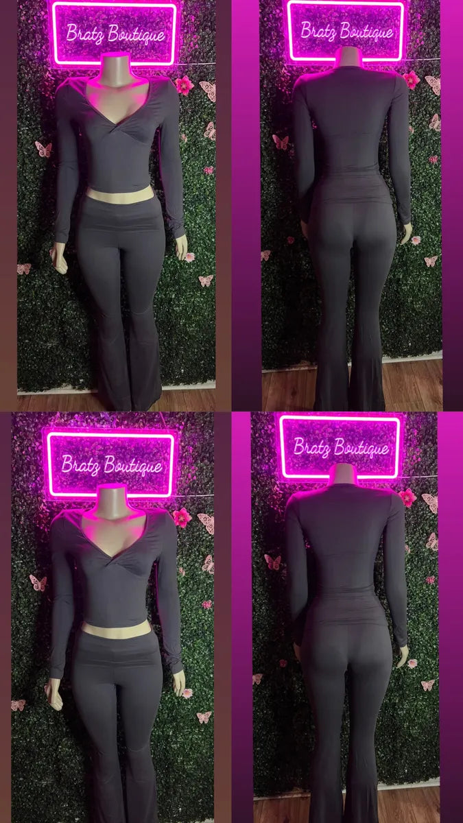 Alice 2 Piece Foldover Leggings Set