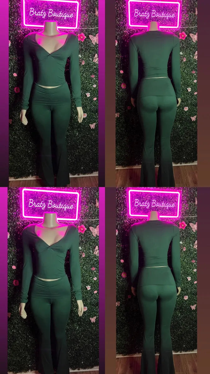 Alice 2 Piece Foldover Leggings Set