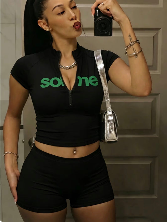 Somebody 2 Piece Shorts Set (S-XL)