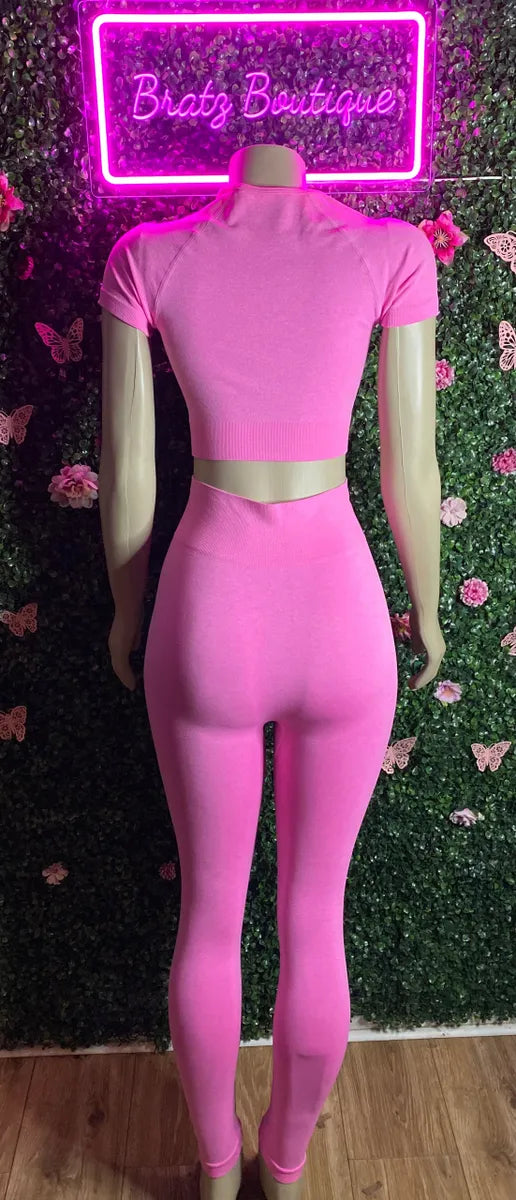Sporty Babe 2 Piece Leggings Set (S-XL)