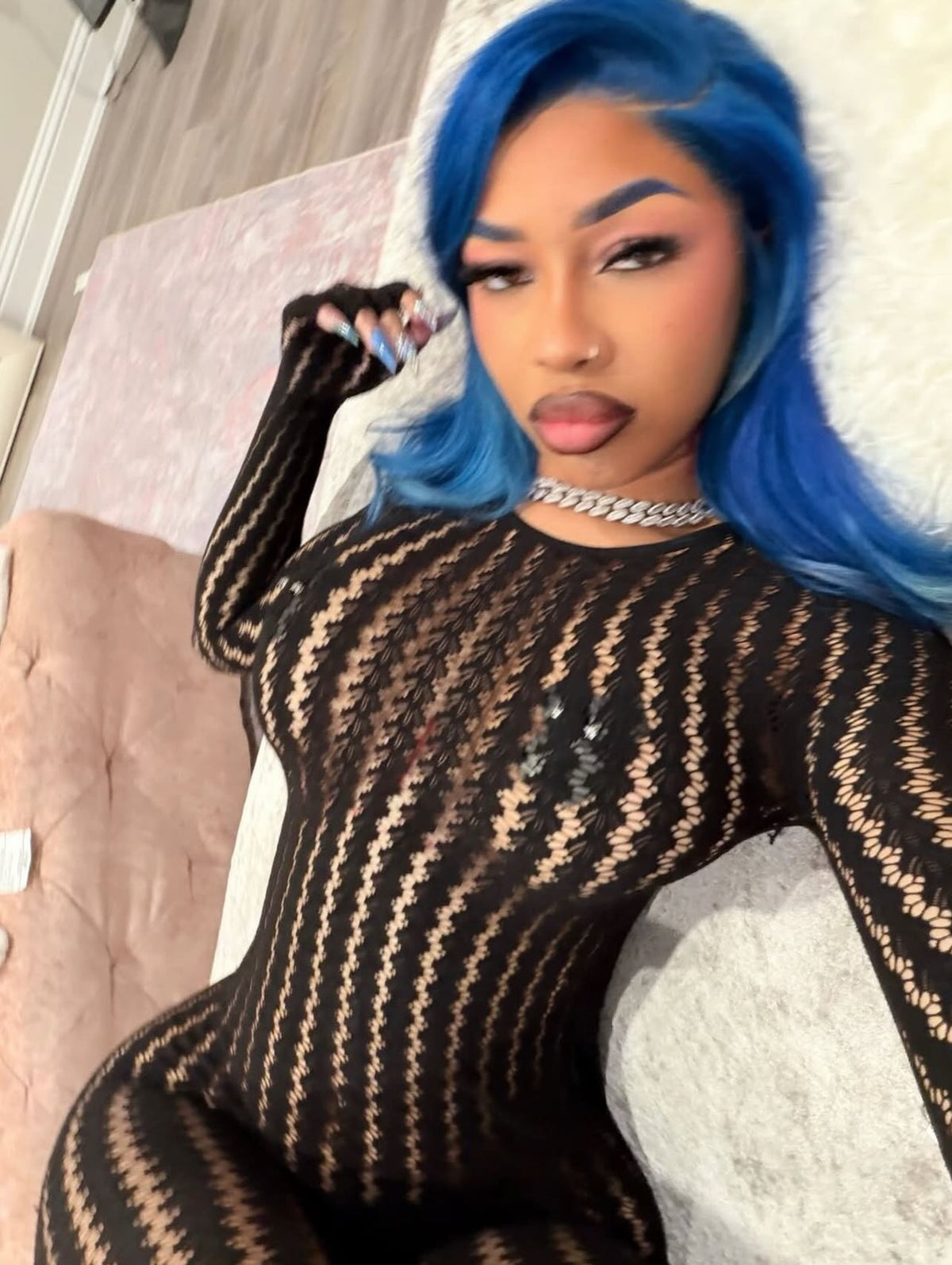 Gissy Mesh Bodysuit (One Size)