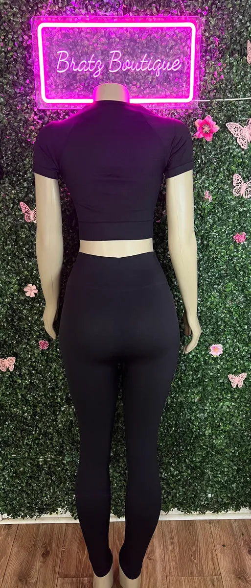 Sporty Babe 2 Piece Leggings Set (S-XL)