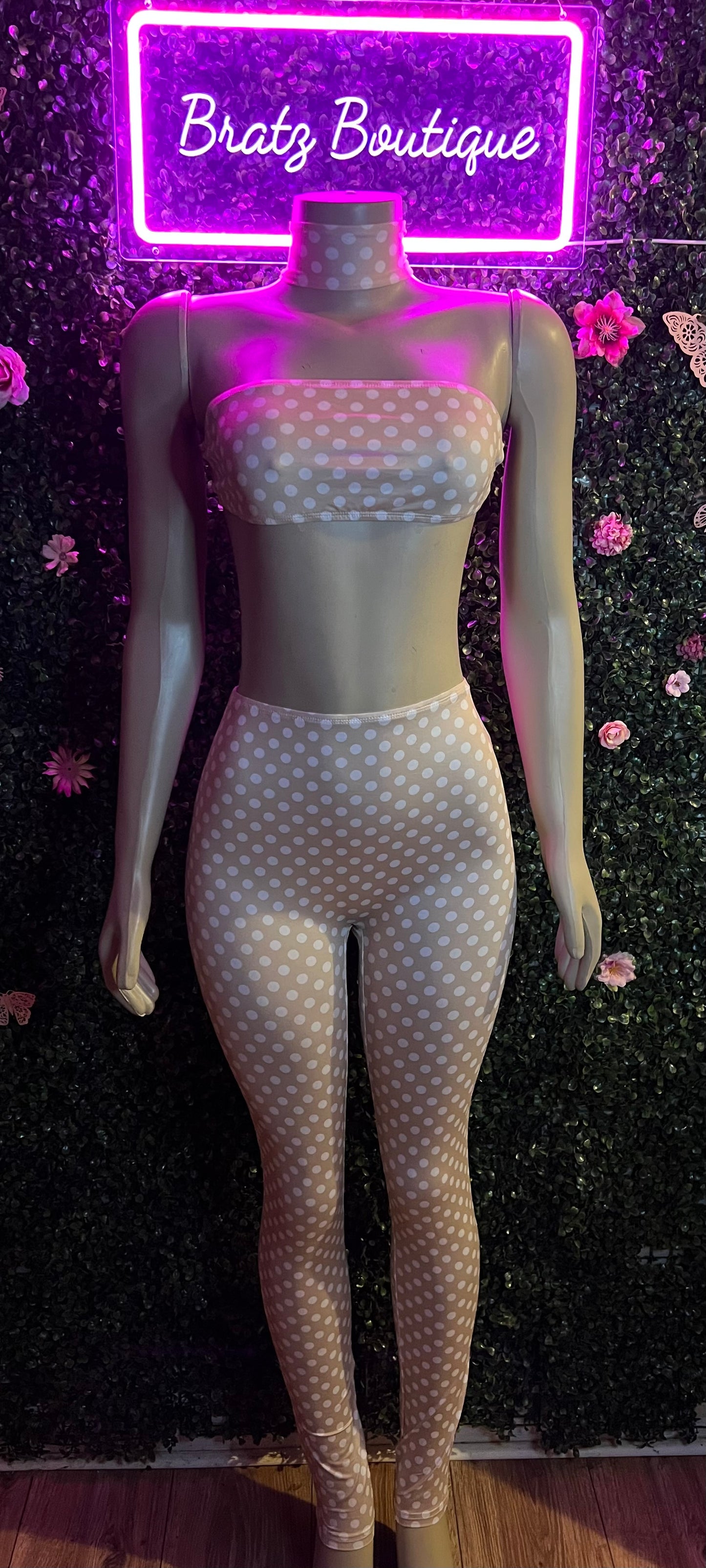 Polka Dot Pants Set (S-L)