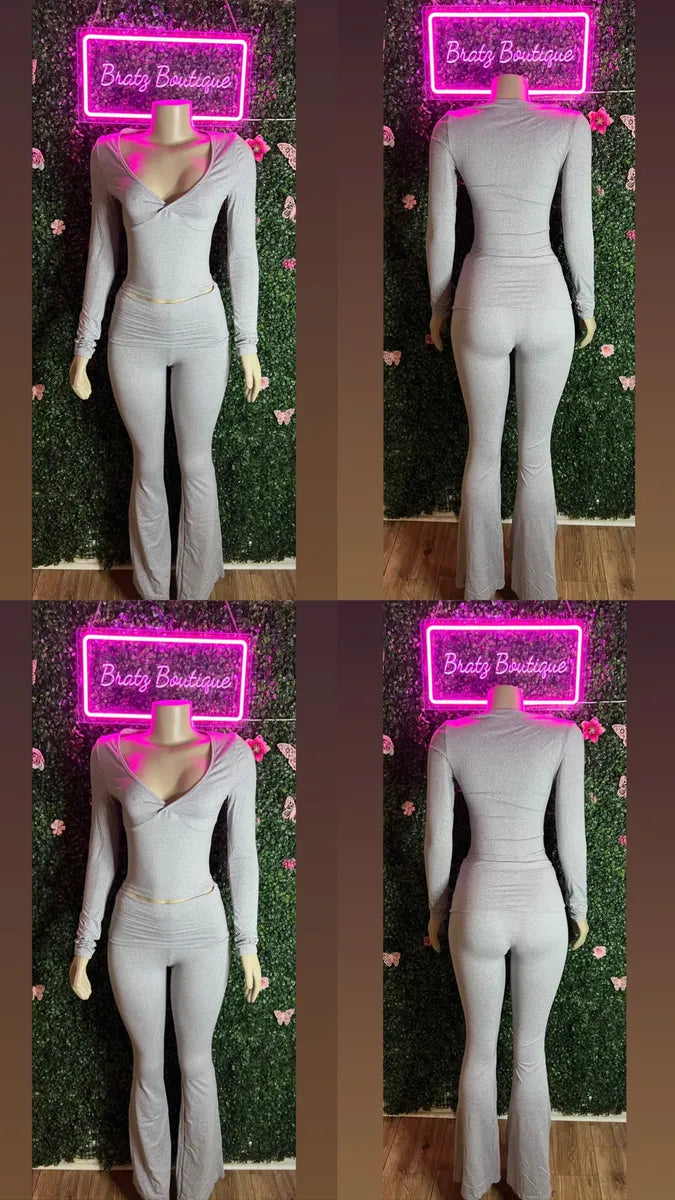 Alice 2 Piece Foldover Leggings Set