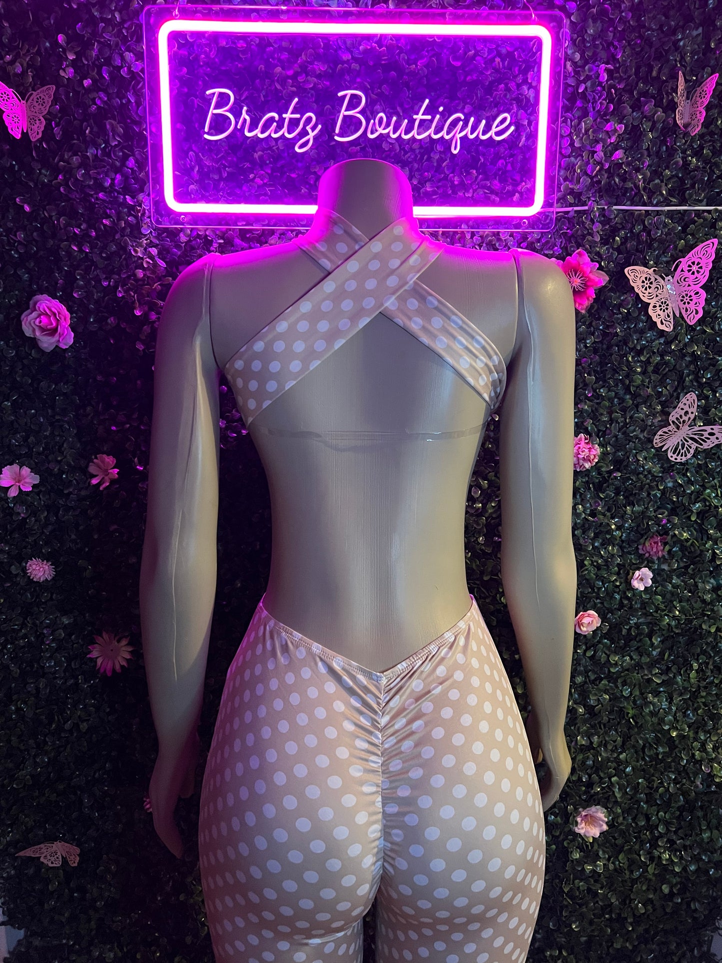 Polka Dot Pants Set (S-L)
