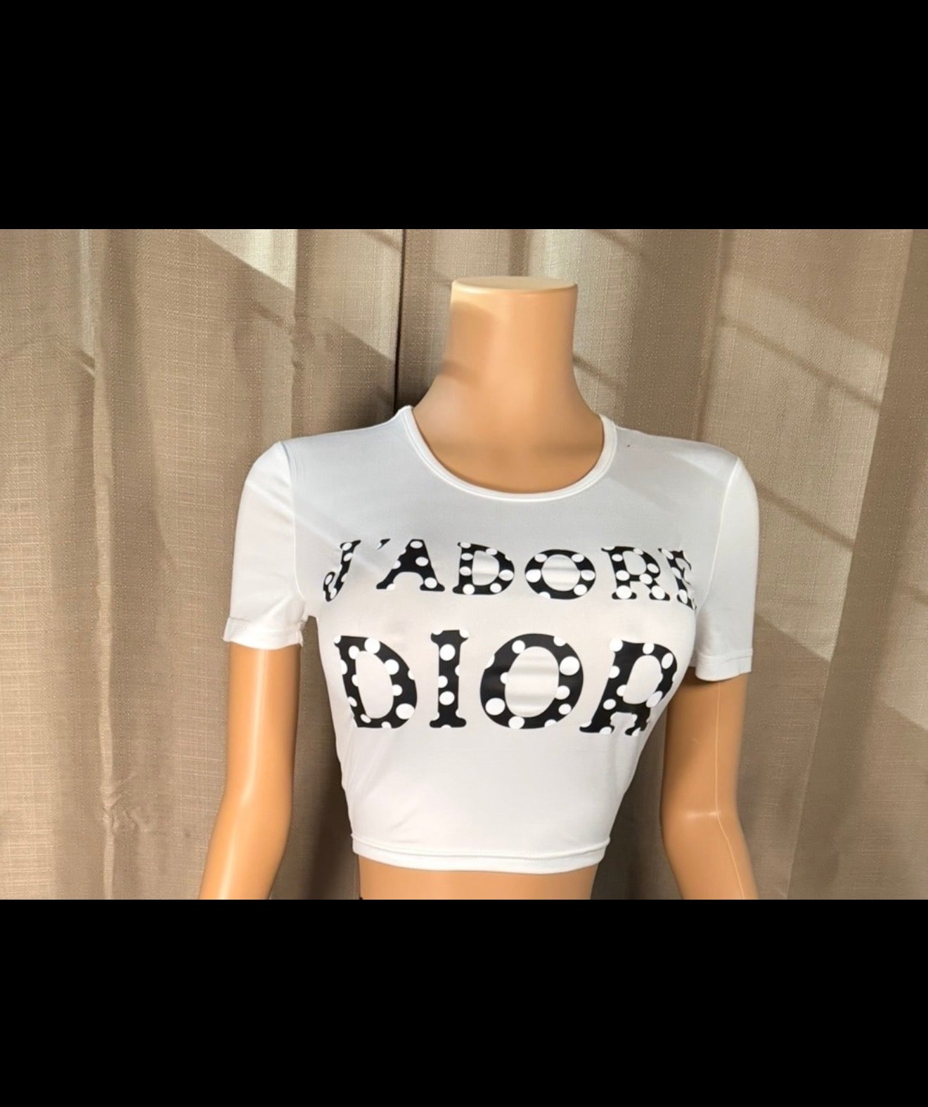 J’adore Cropped Shirt (S-L)