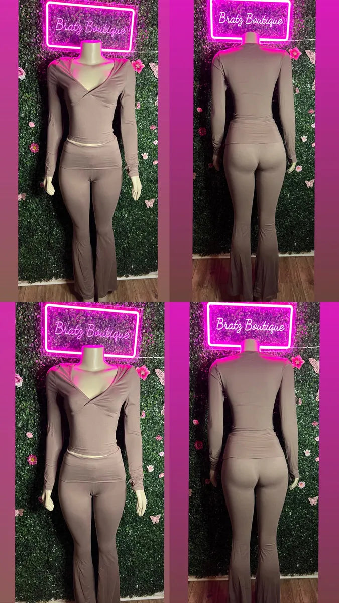 Alice 2 Piece Foldover Leggings Set