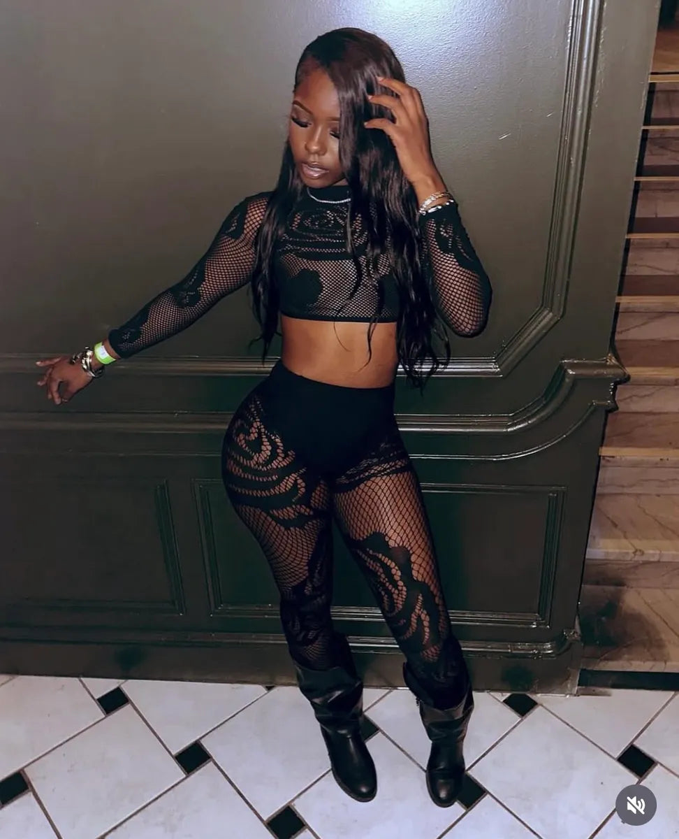 Brianna Mesh 2 Piece Set (One size)