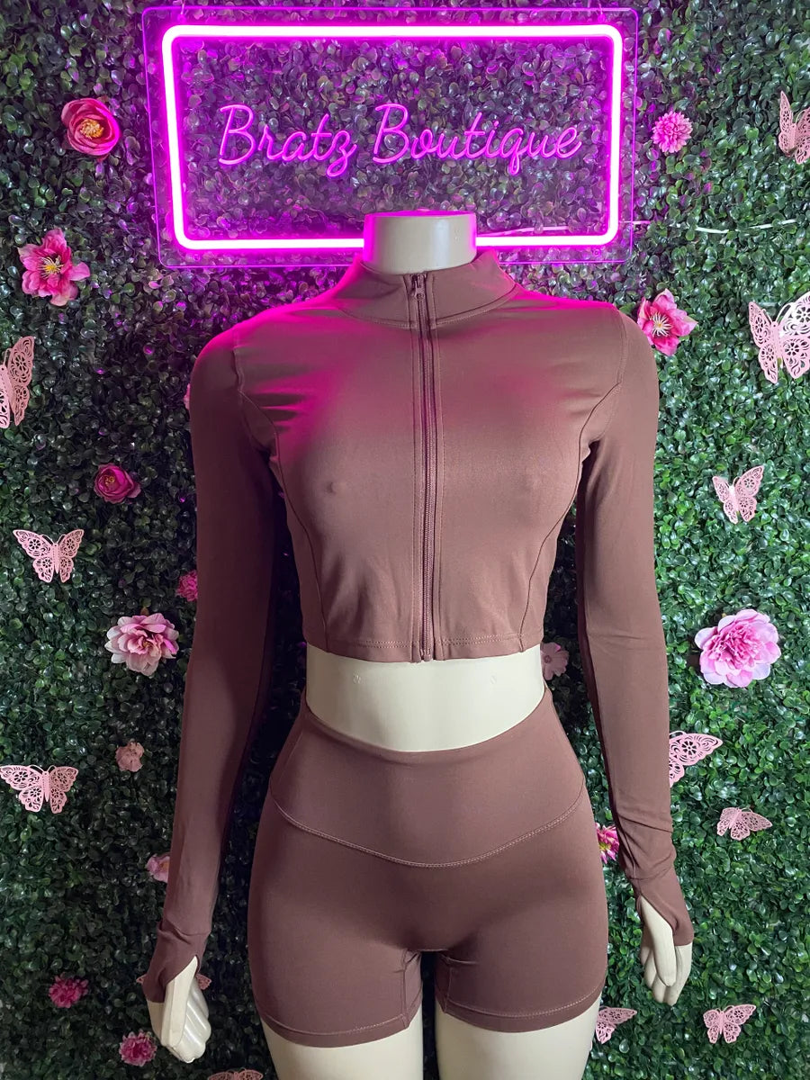 Bria Snatched Shorts Set (S-XL)