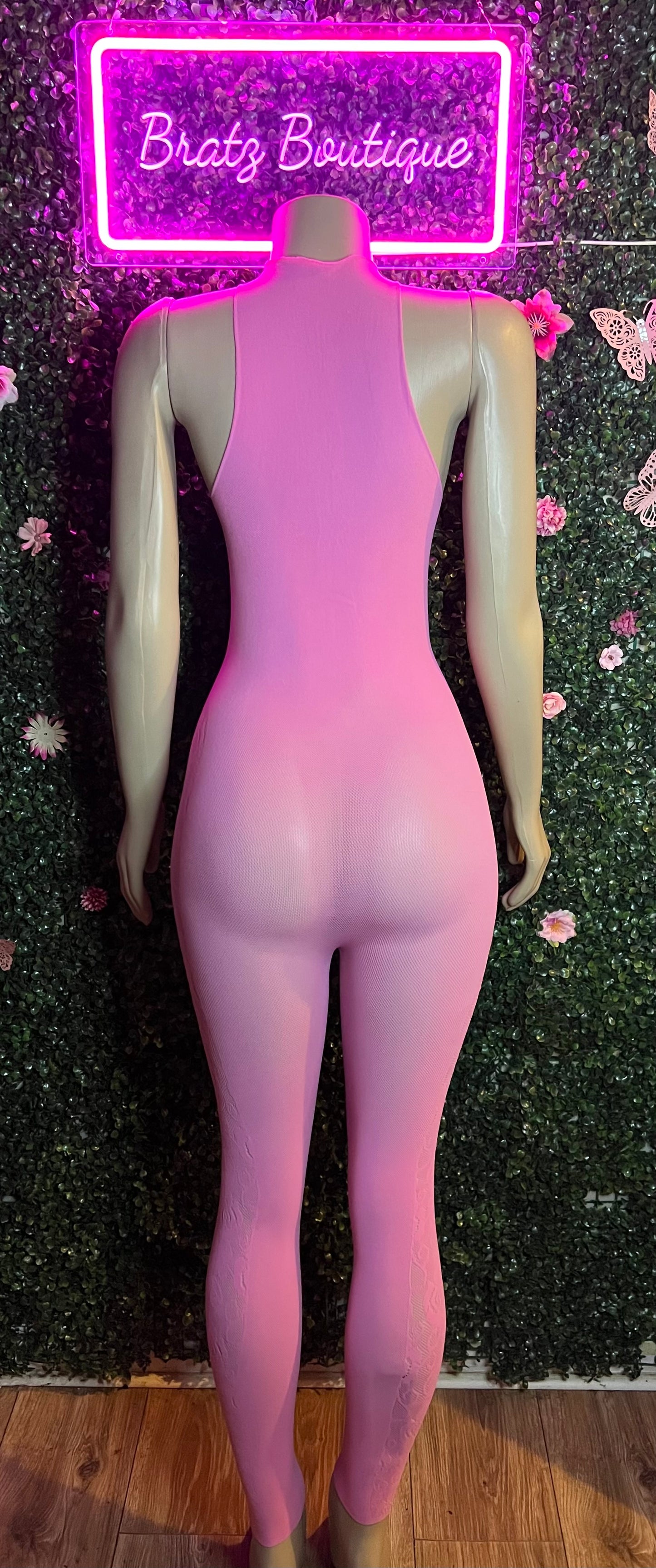Barbie Pink Mesh Romper