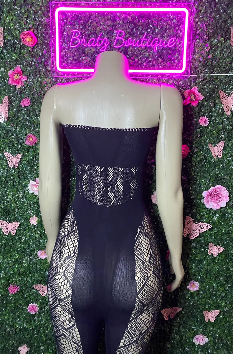 Pretty Tempting Mesh Unitard (One Size)