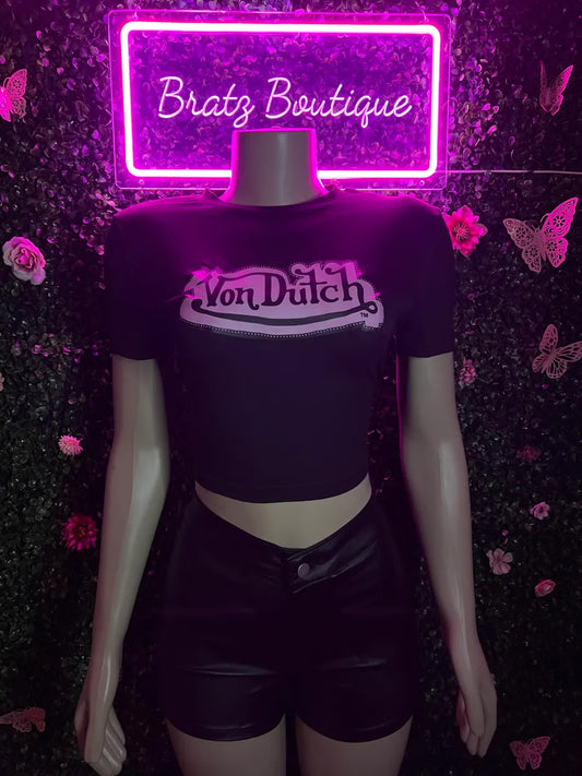 Von Dutch Leather Shorts Set (XS-XL)