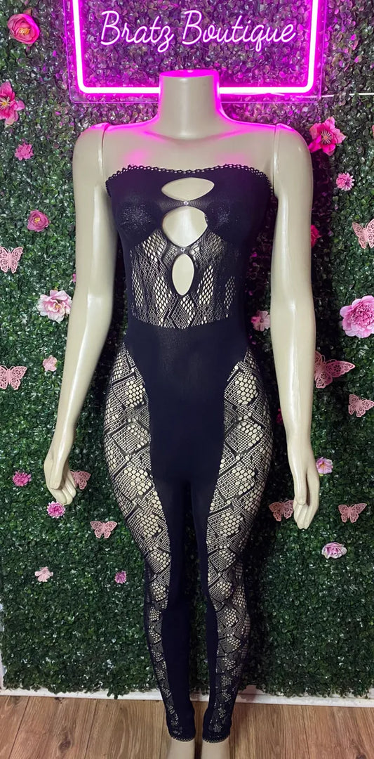 Pretty Tempting Mesh Unitard (One Size)