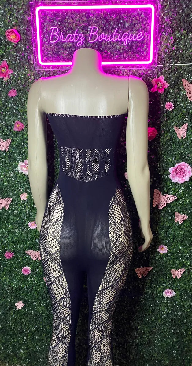 Pretty Tempting Mesh Unitard (One Size)