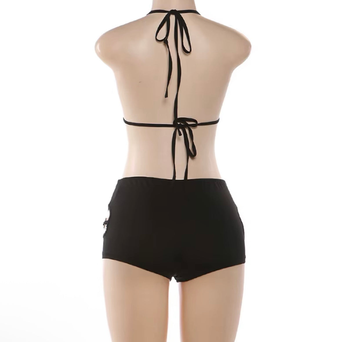 Kelly Cutout Shorts Romper (S-L)