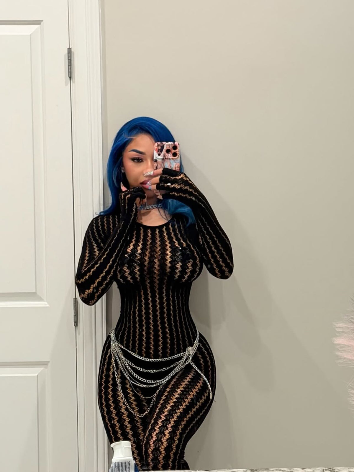 Gissy Mesh Bodysuit (One Size)