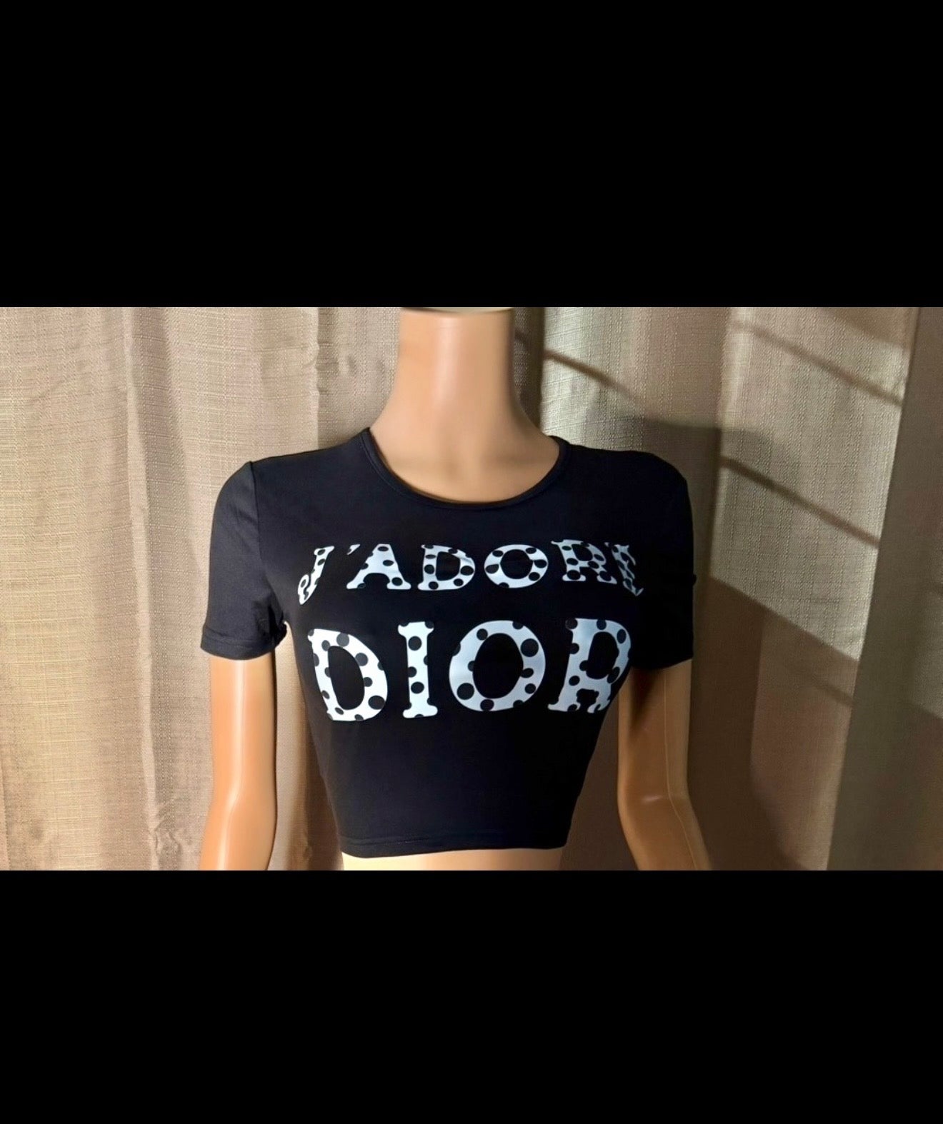 J’adore Cropped Shirt (S-L)