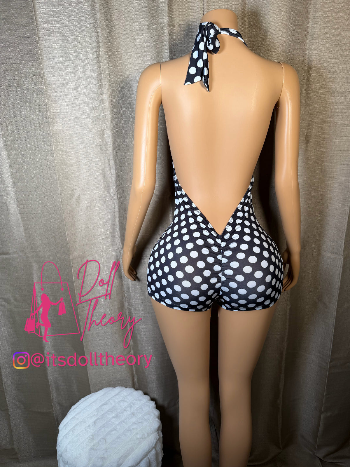 Tisha Polka Dot Romper (XXS-L)
